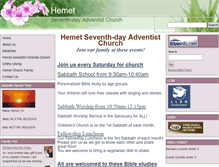 Tablet Screenshot of hemetadventist.org